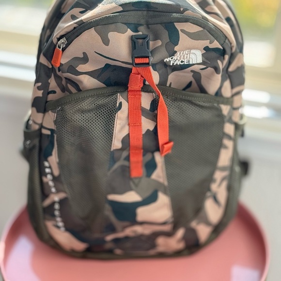 The North Face Camouflage Kids' Recon Squash Backpack - Picture 1 of 5